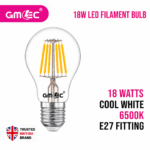 18W LED Filament Bulb E27