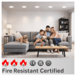 GU10 Fire Rated Downlight IP65 Recessed Spotlight Fitting White 5 Year Warranty