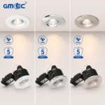 IP65 GU10 Downlight Fire Rated 30/60/90 Twist Lock Spotlight Fitting