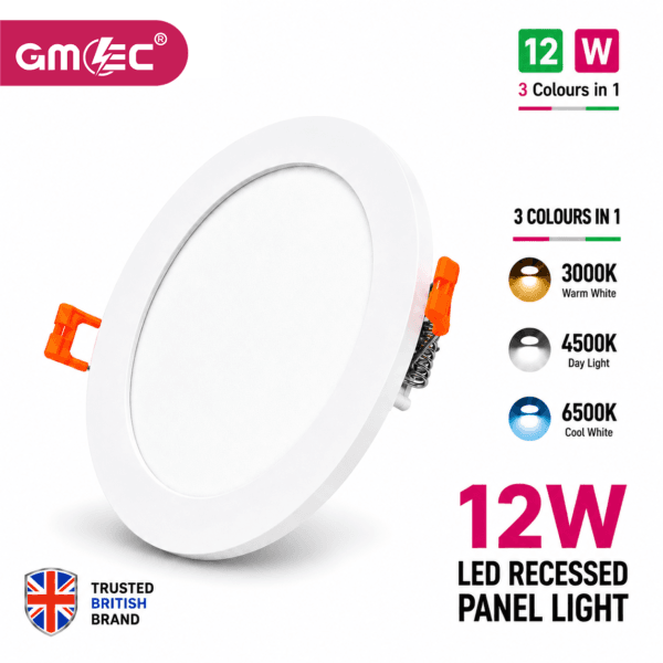 12W LED Recessed Panel Light