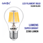24W E27 LED Filament Bulb Warm White 2700K