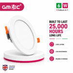 6W LED Recessed Panel Light