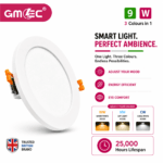 9W LED Recessed Panel Light