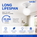 24W E27 LED Frosted Bulb Cool White 6500K A95