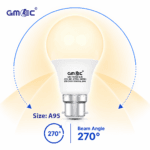 24W E27 LED Frosted Bulb Warm White 2700K A95 | 2280 Lumens