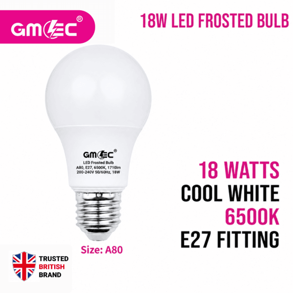 15W E27 LED Frosted Bulb Warm White