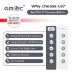 GU10 Fire Rated Downlight Die-Cast Tilted Twist & Lock GM-DTT003