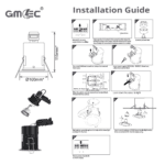 GU10 Fire Rated Downlight Die-Cast Tilted Twist & Lock GM-DTT003