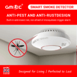 Smart Smoke Detector with 10-Year Battery – Light + Sound