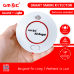 Smart Smoke Detector with 10-Year Battery – Light + Sound