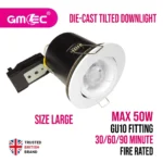 GU10 Tilted Fire Rated Downlight